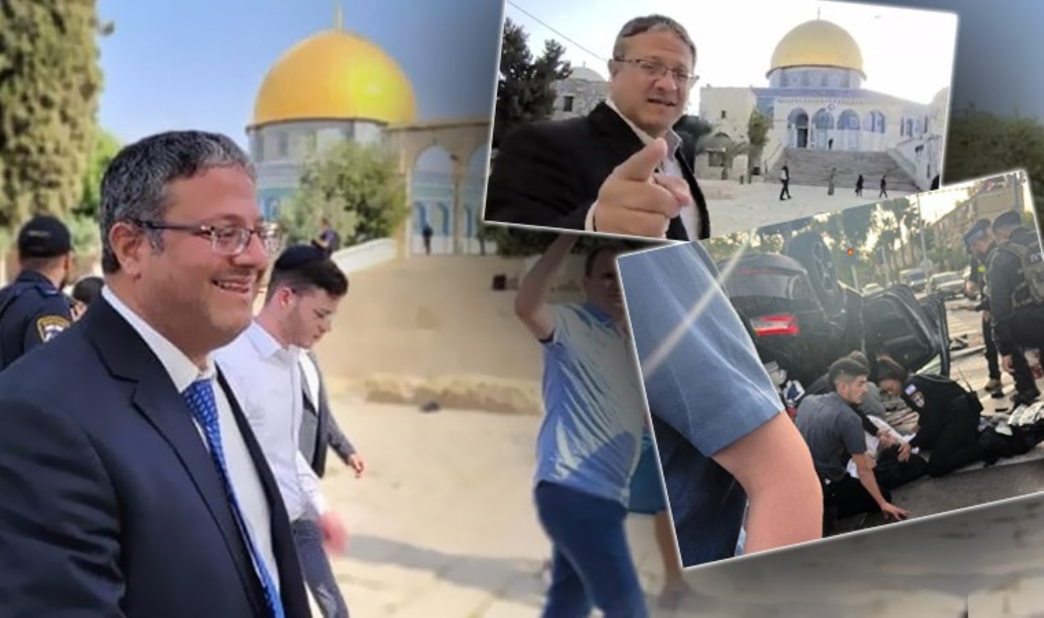 İsrailli aşırı sağcı bakanın arabası takla attı