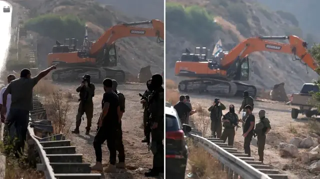 bati seria sakinleri israilin kusatma tehdidini protesto etti qVM17JCP