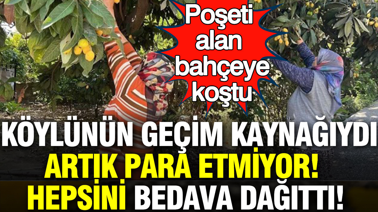 “Bahçedeki Meyveler Ücretsiz Dağıtıldı: Geleneksel Ürünler Talep Görmüyor”